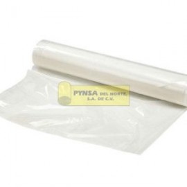 Metros de polietileno transparente Biodegradable de 150cm Cal.300 doble ancho  (25 MTS L)