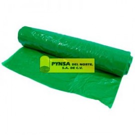 Rollo de polietileno en color verde bandera de baja densidad 150 Cal.400